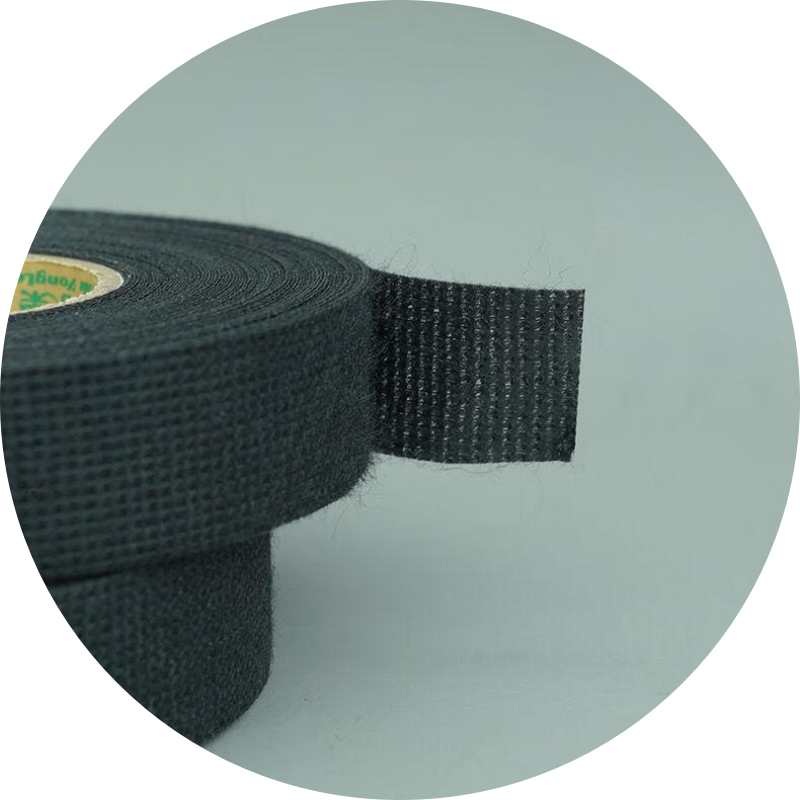flocked wire harness tape